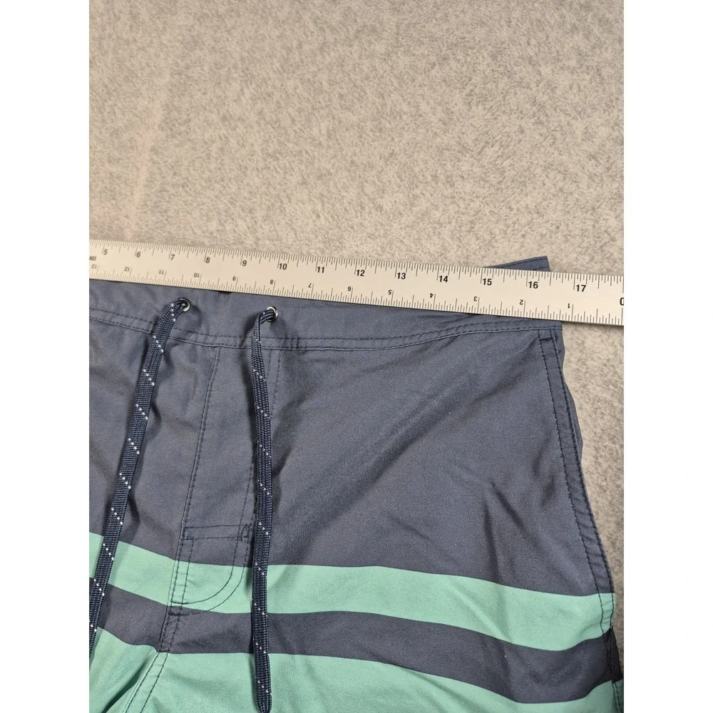 Fair Harbor Swim Trunks Shorts Lined Blue Prep Surf Wear 8